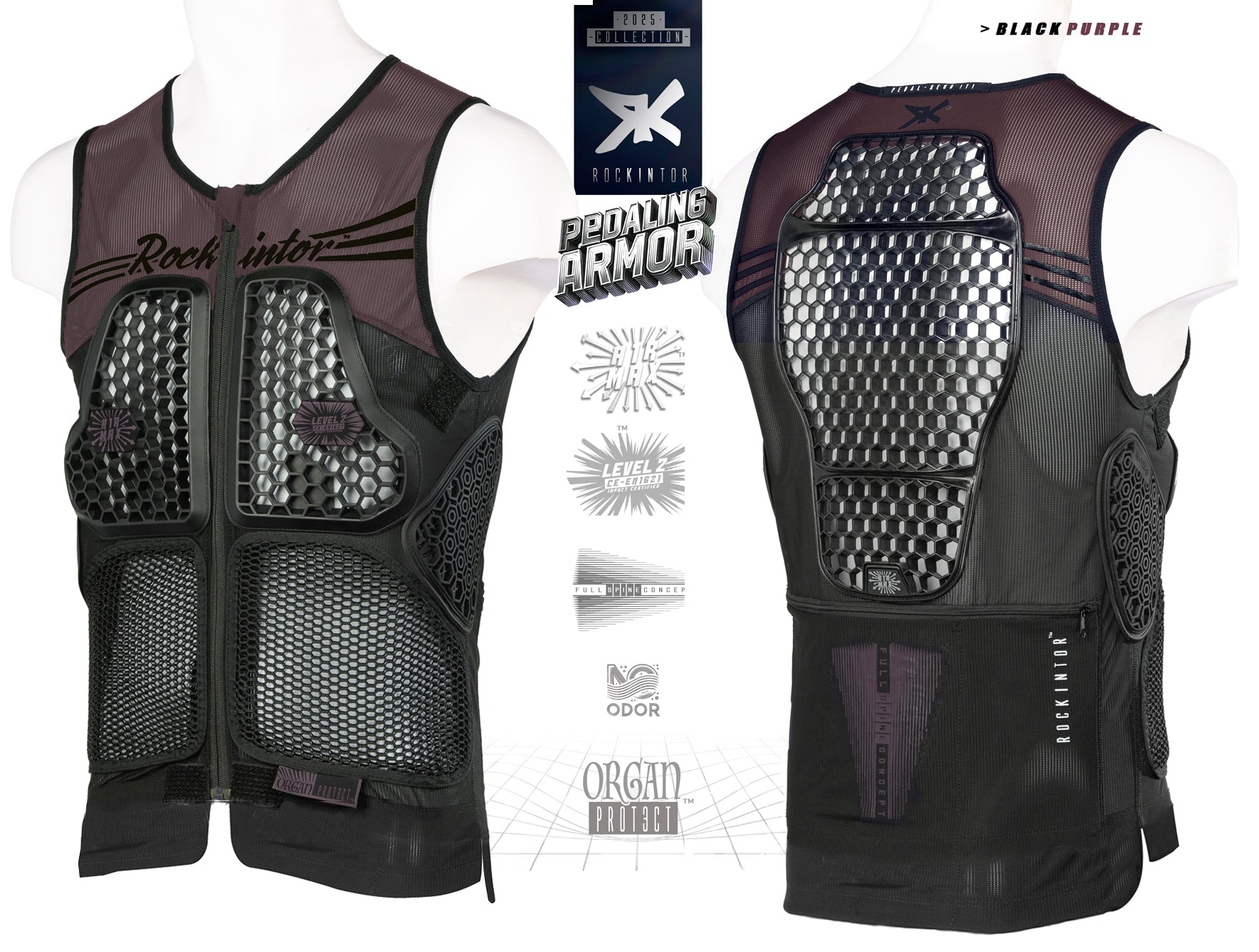 Rockintor® AirVora™ OrganProt3ct™ Pedaling Armor BUNDLE + FREE BASE LAYER (limited Of.)